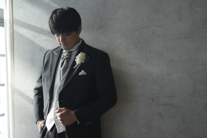 新郎様のソロショットも！