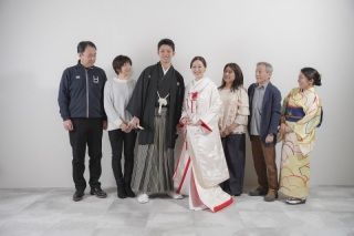 ご家族様もご一緒に！和洋装スタジオプラン