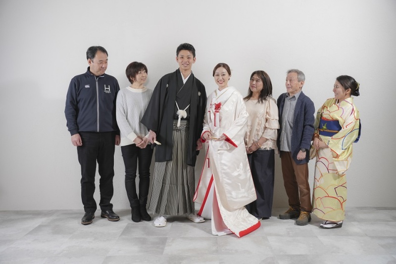 ご家族様もご一緒に！和洋装スタジオプラン