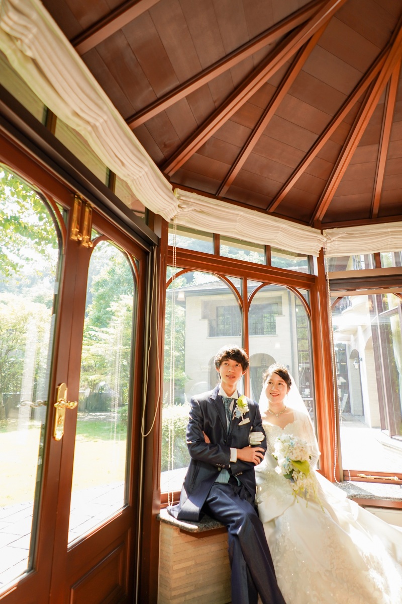 窓辺にて・・・