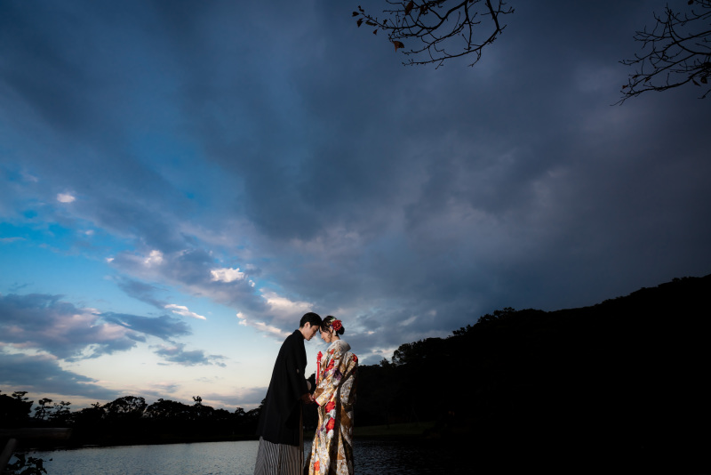 幻想的な空模様