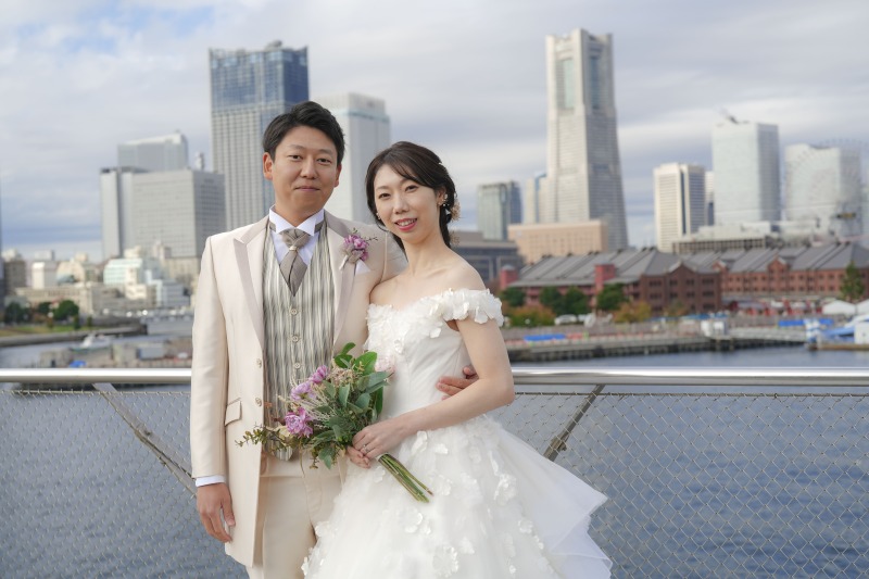 横浜のロケーションで撮影！