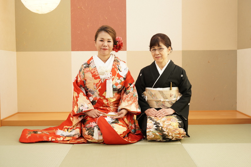 お母様と娘様の記念に。