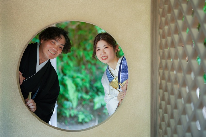 Momona横浜関内店_庭園で撮影できる