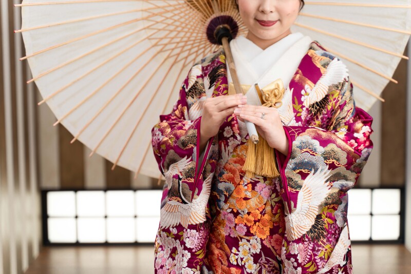 色打掛や白無垢も着られます◎