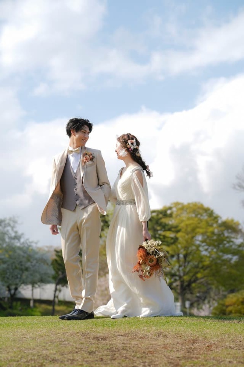 ナチュラルテイストのドレスもお任せ下さい