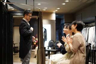 お父様モーニング着付料