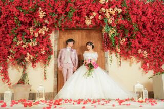 和洋装のロケーション撮影に全データ付のお得なプラン