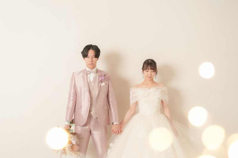 【スタジオ洋装プラチナアルバム付きプラン】 全データ付き