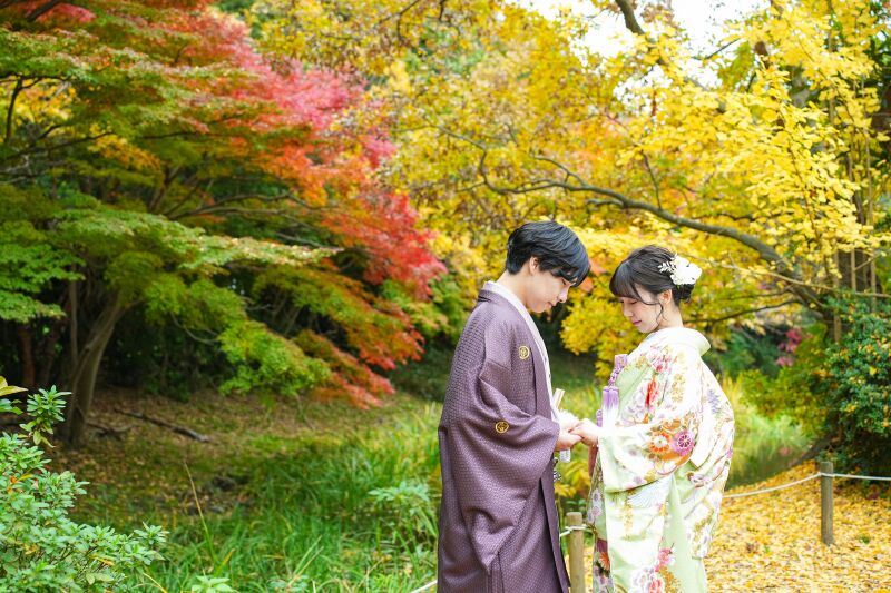【選べる和洋装ロケーションプラン】和装も洋装もどちらも撮影したいお二人へ！ロケ2箇所/データ200カット保証