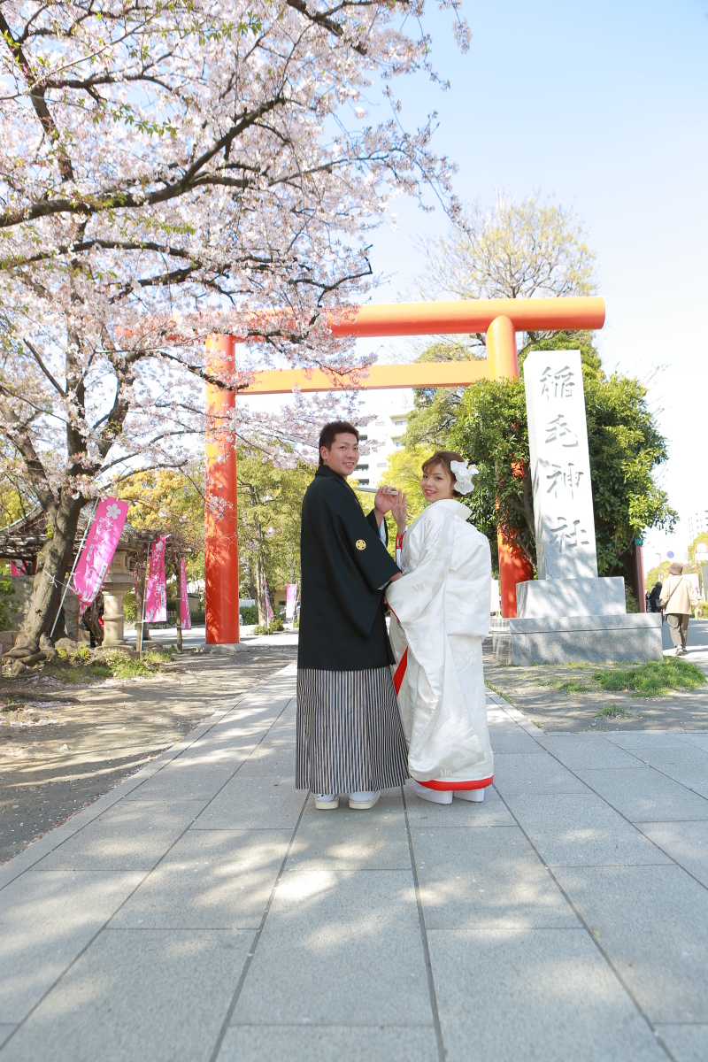 【稲毛神社ロケーションプラン】Momona川崎店から徒歩3分!和装ロケーション/データ100カット付き
