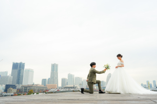 横浜で人気の２大ロケーション！大さん橋と三渓園でロケーションフォト