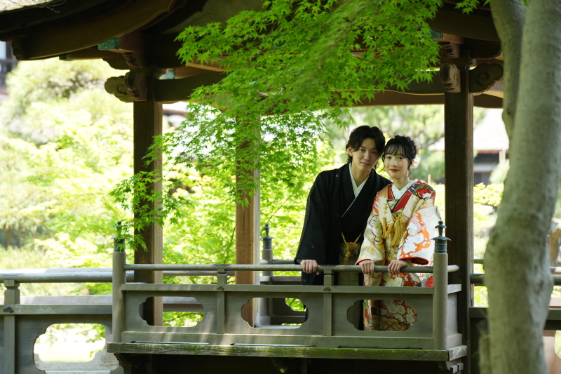 【三溪園ロケーションプラン】横浜で和装といえば！どの時期にもおすすめ★全データ/移動車/アテンド込み