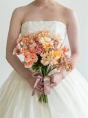 クラッチブーケ（オレンジ）