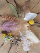 和装ドライヘッドパーツ（スモーキーピンク）