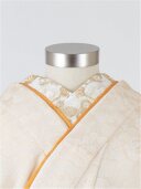 刺繍衿　まり（白地　金）