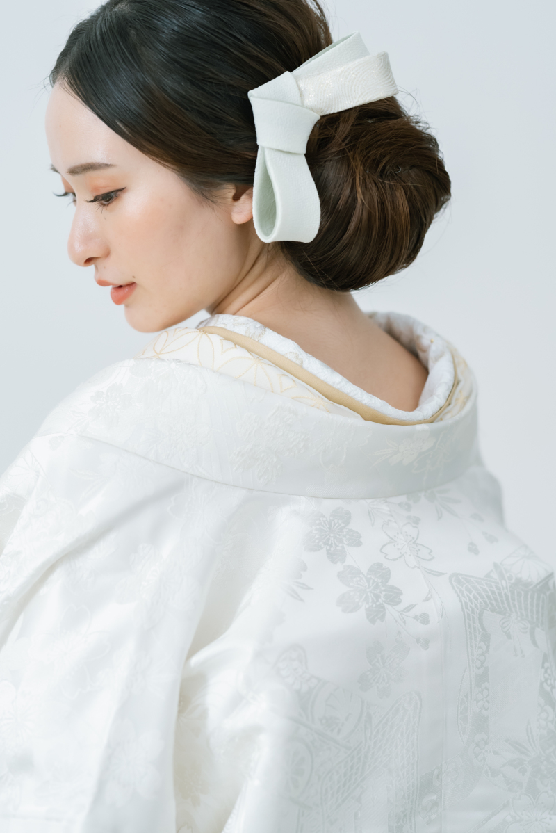 和装ヘッドパーツ　薄緑