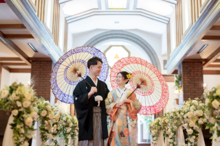 和装×小樽チャペル