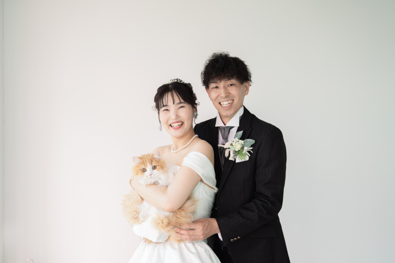 ペットと一緒で衣裳大丈夫なの・・?