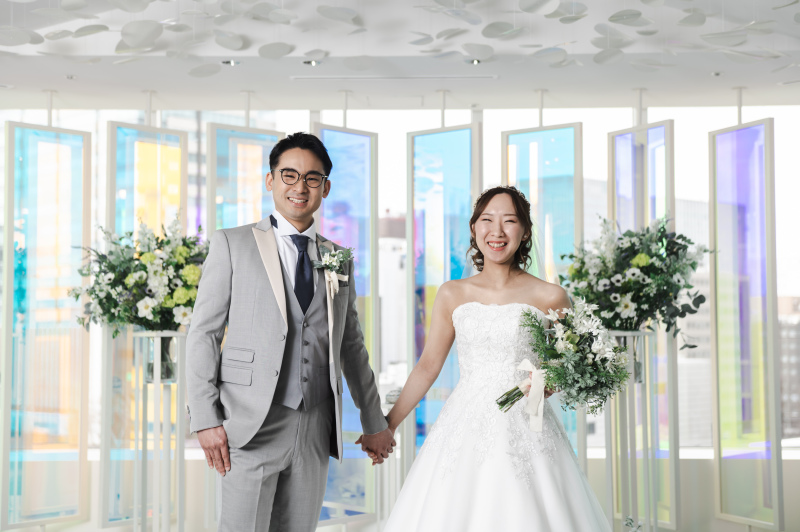 洋装はチャペルにて★