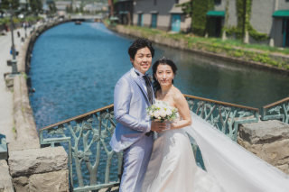 小樽で叶えた2024年5月のフォトウェディング♪
