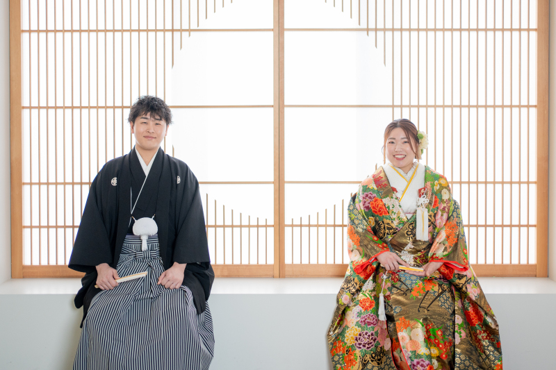 和装はスタジオが合う!