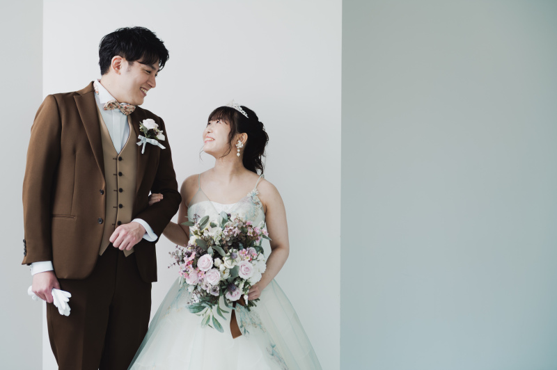 お互いを見つめ合って・・・