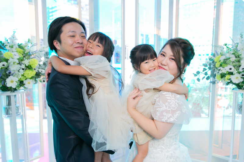 可愛いお子様と4名様で♪
