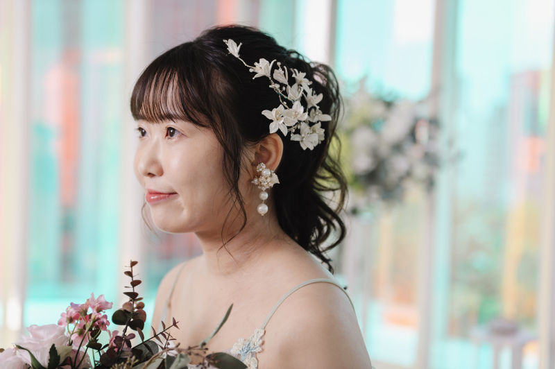 ヘアパーツも一緒にチェンジ！