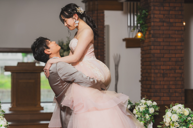 愛が伝わる抱っこショット♪