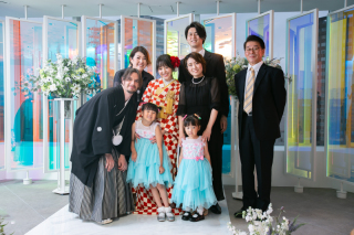 ご家族との集合写真
