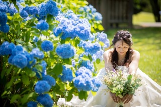 小さな結婚式 札幌店_ロケーション撮影（中島公園）
