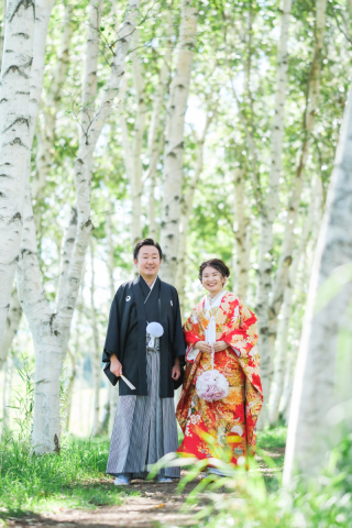 小さな結婚式 札幌店_ロケーション撮影（モエレ沼公園）