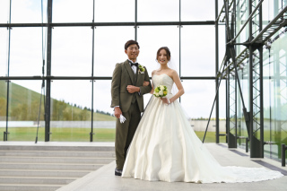 小さな結婚式 札幌店_ロケーション撮影（モエレ沼公園）