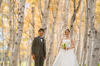 小さな結婚式 札幌店_ロケーション撮影（モエレ沼公園）