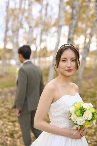 小さな結婚式 札幌店_ロケーション撮影（モエレ沼公園）