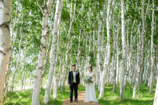 小さな結婚式 札幌店_ロケーション撮影（モエレ沼公園）