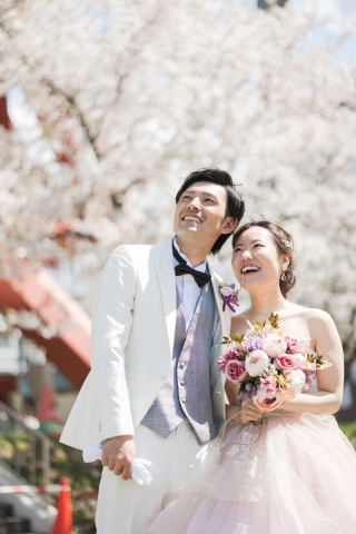 小さな結婚式 札幌店_ロケーション撮影　(大通公園)