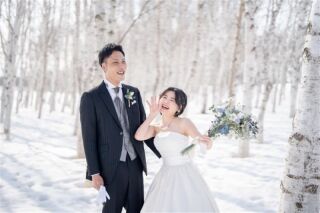 お二人が素の状態でいられる撮影を心がけています！ 