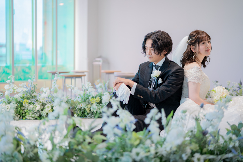 【お急ぎの方へ:最短1週間でお写真データのお届け】大切なご家族も一緒に撮影OK*※チャペル洋装1点スタンダードプランの金額
