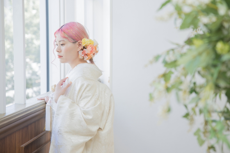 【 和装*ソロフォト/50データ付】チャペルやスタジオで撮影◎もっと楽しく、わがままに、お姫様気分のフォトウェディングプラン!
