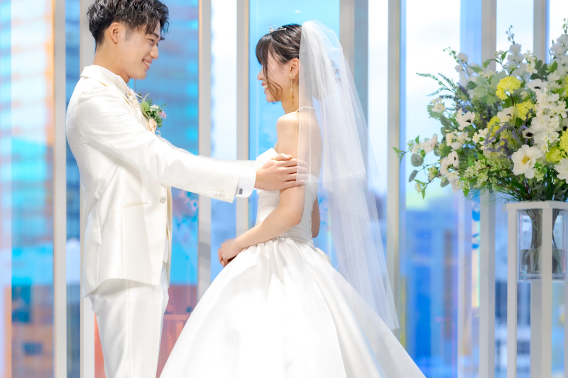【挙式風チャペルフォト】基本料金50%OFF ドレス1着プラン|50データ・花嫁ヘアメイク込*91,000円→56,500円