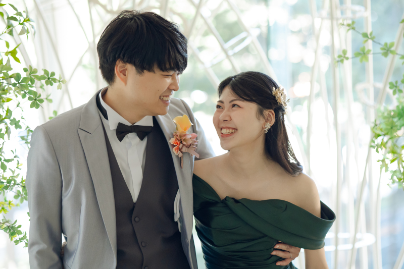 肩寄せ合って♡