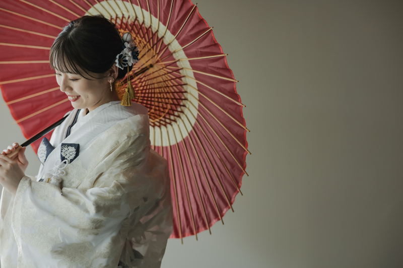 ご新婦様らしい和装コーディネートで