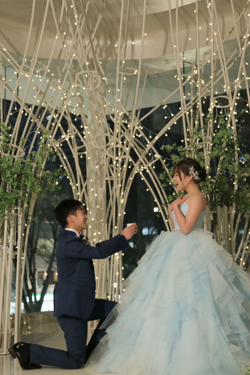 冬のシーズンならではのロマンチックな雰囲気