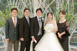 家族で楽しくフォトウェディング♪