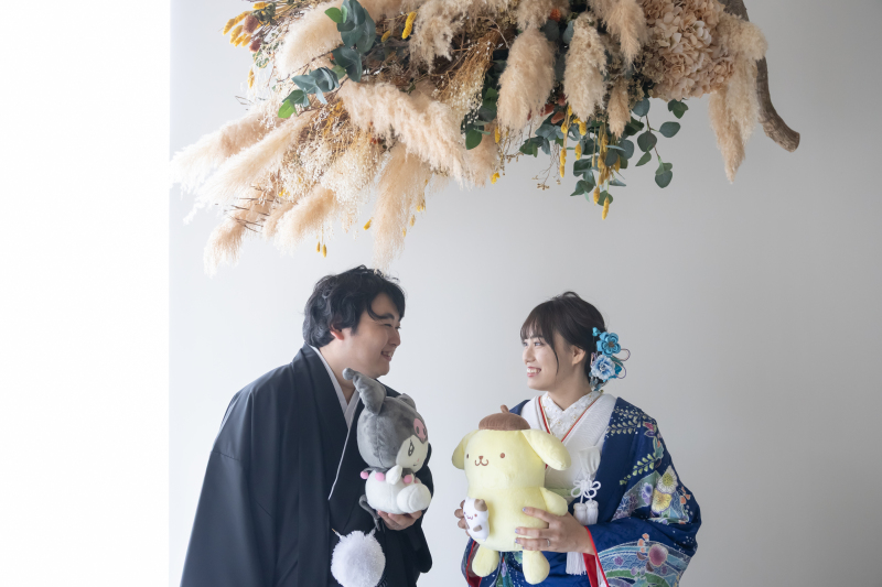 お持込みいただいた撮影グッズと一緒に♡