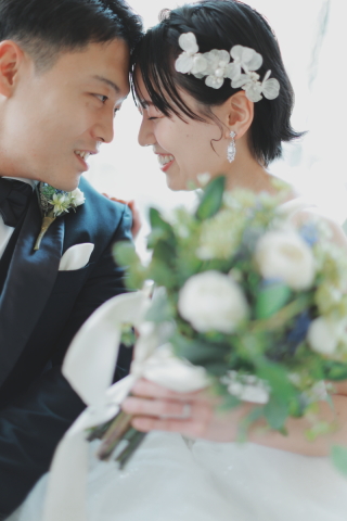 笑顔が輝くフォトウエディング