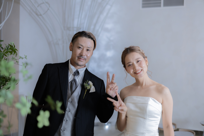 締めはピースショットで・・・♡