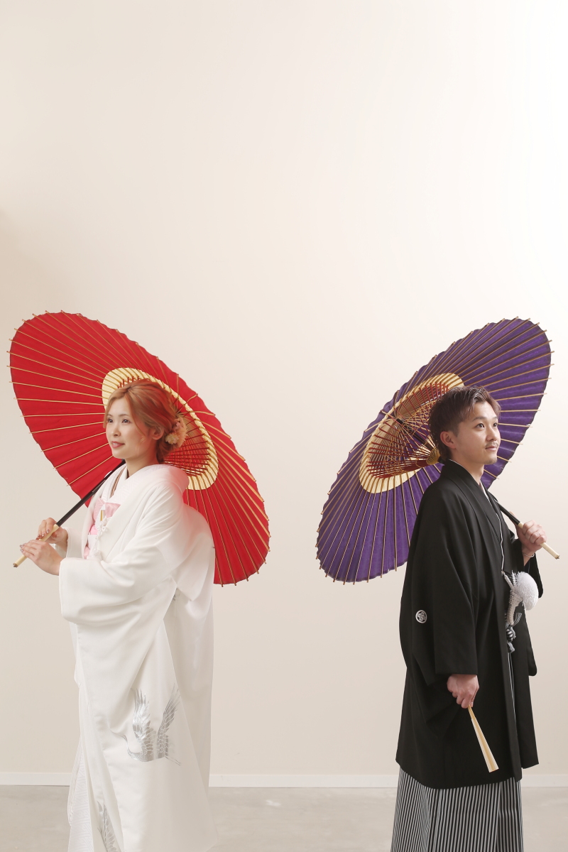 番傘カットはマストで撮影